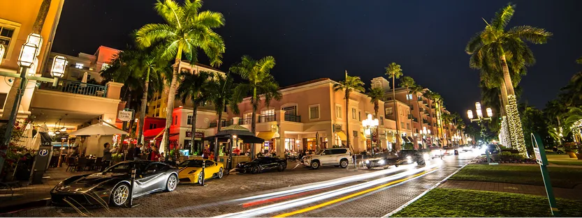 Downtown in Boca Raton