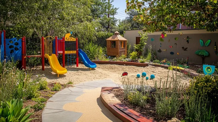  Children’s Playground: A Safe, Shaded Retreat for Young Explorers