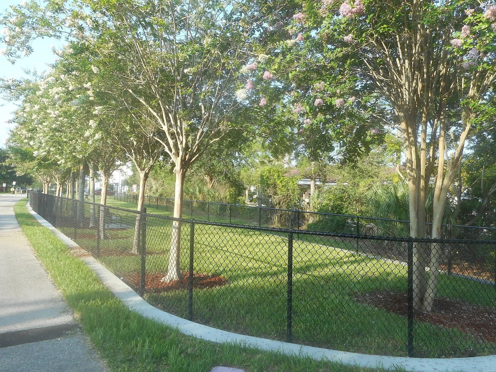 Fenced K-9 Courtyard beside Winter Haven’s Chain of Lakes Trail